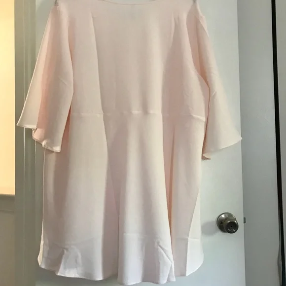 Melissa McCarthy Soft Pink Tunic 3X - Picture 2 of 5
